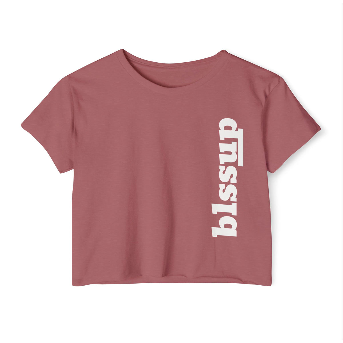 blssup Blessed Crop Top