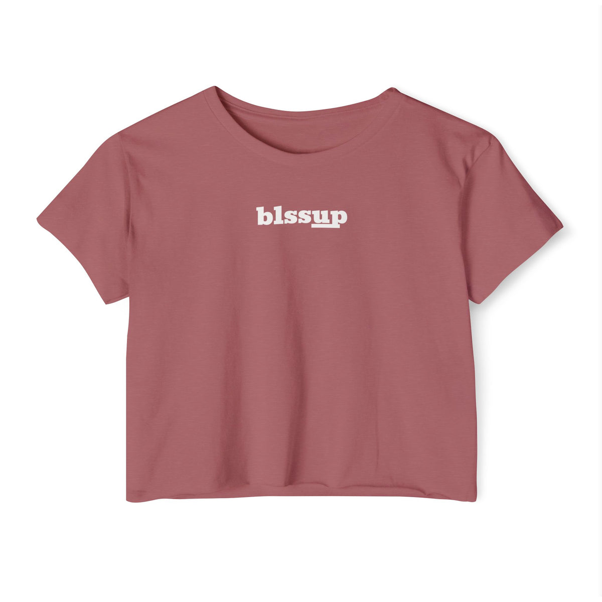 blssup Basic Crop Top